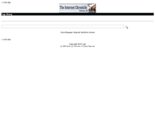 Tablet Screenshot of carrollmag.carrollspaper.com